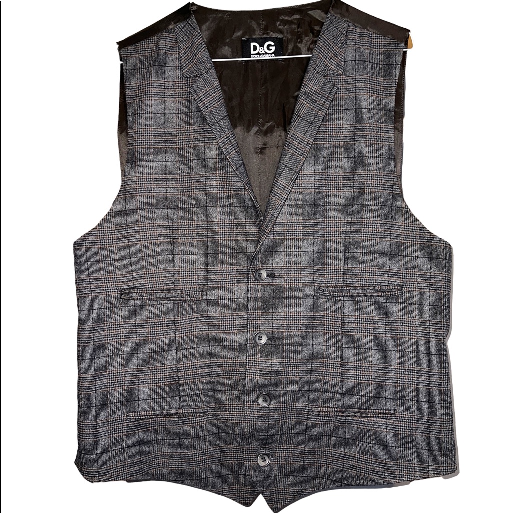 Dolce & Gabbana Wool Vest